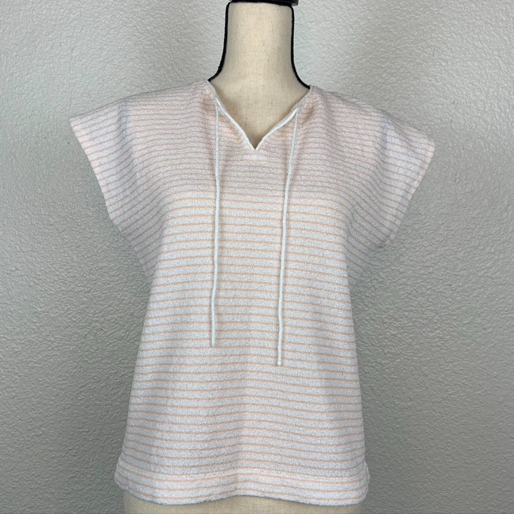 Vintage Terry Cloth Tennis Tee - Picture 2 of 4